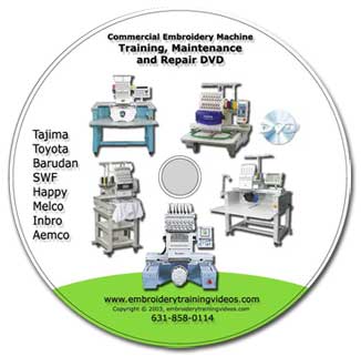 Universal Embroidery Machine Repair DVD Universal Embroidery Machine Repair DVD