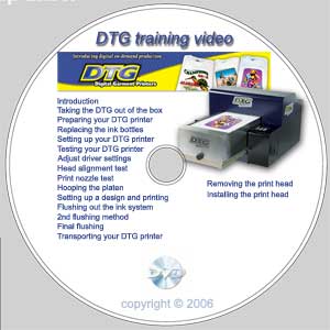DTG Direct to Garment Video training